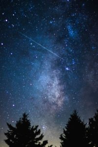 Perseid meteor shower