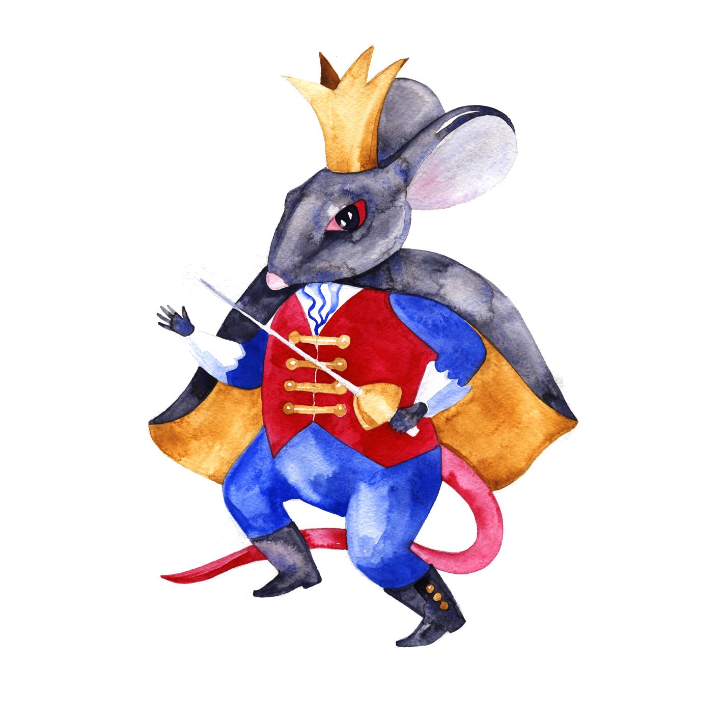The hero in Submerged Hopes was once the Rat King from The Nutcracker.