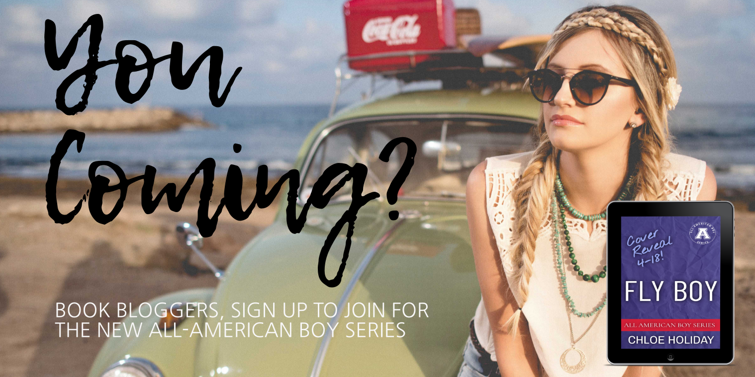 Book bloggers, join for the new All American Boy Romance series
