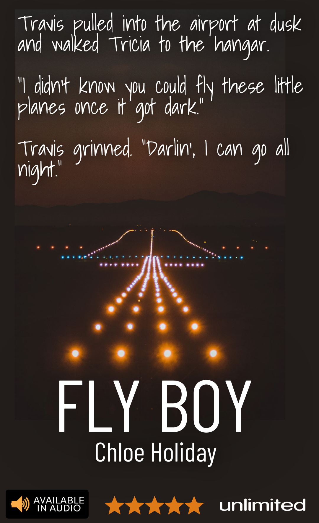 Early 5 star reviews for Chloe Holiday's Fly Boy