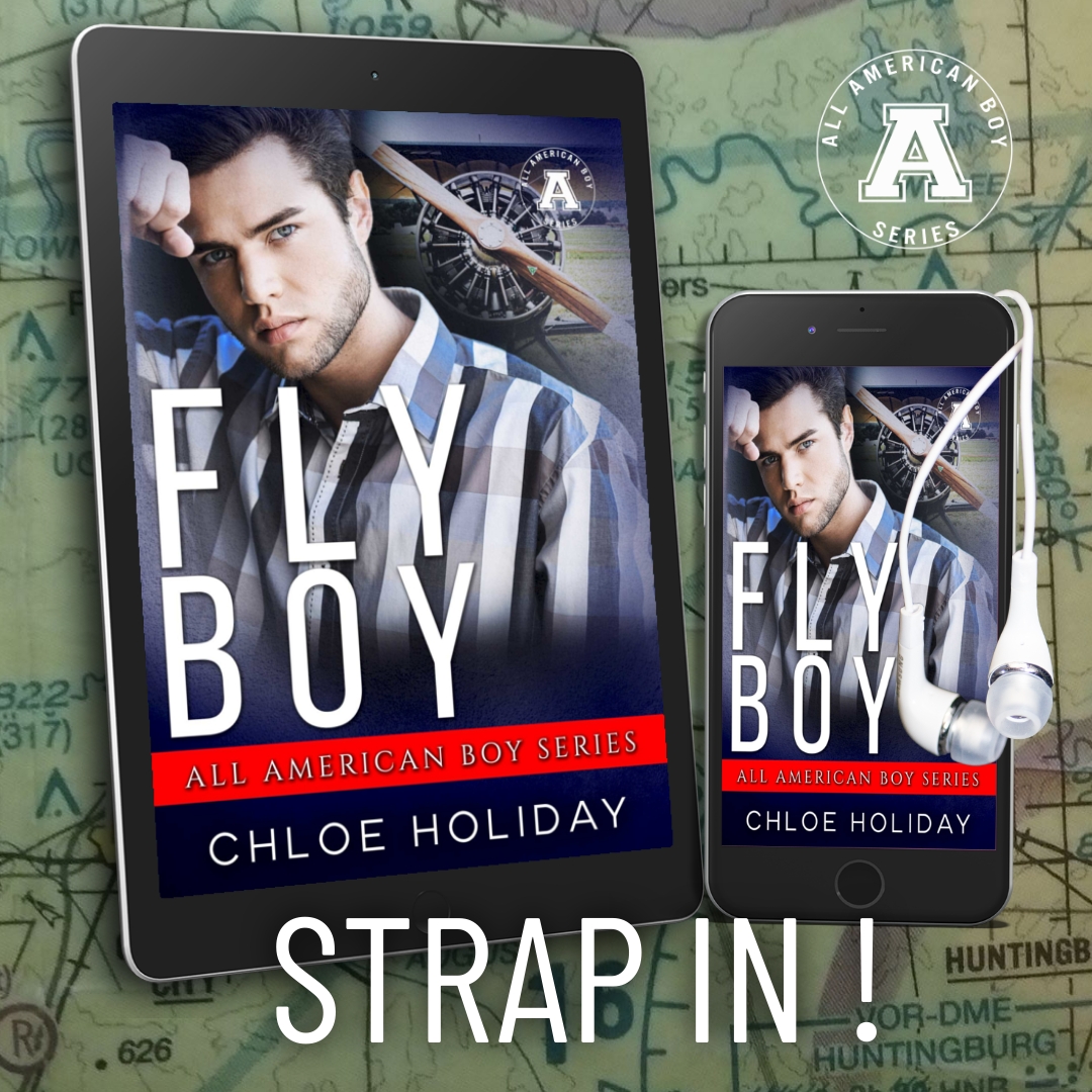 Release day for Fly Boy, Chloe Holiday's latest novel.