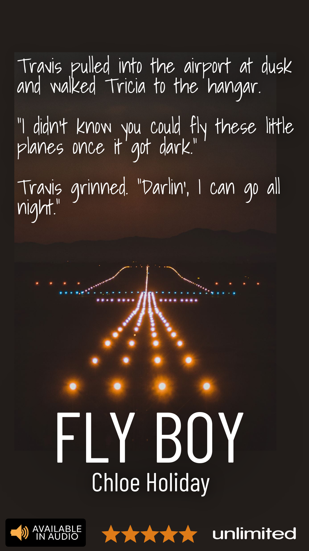 "Go all night": Flying Innuendos in Chloe Holiday's Fly Boy.