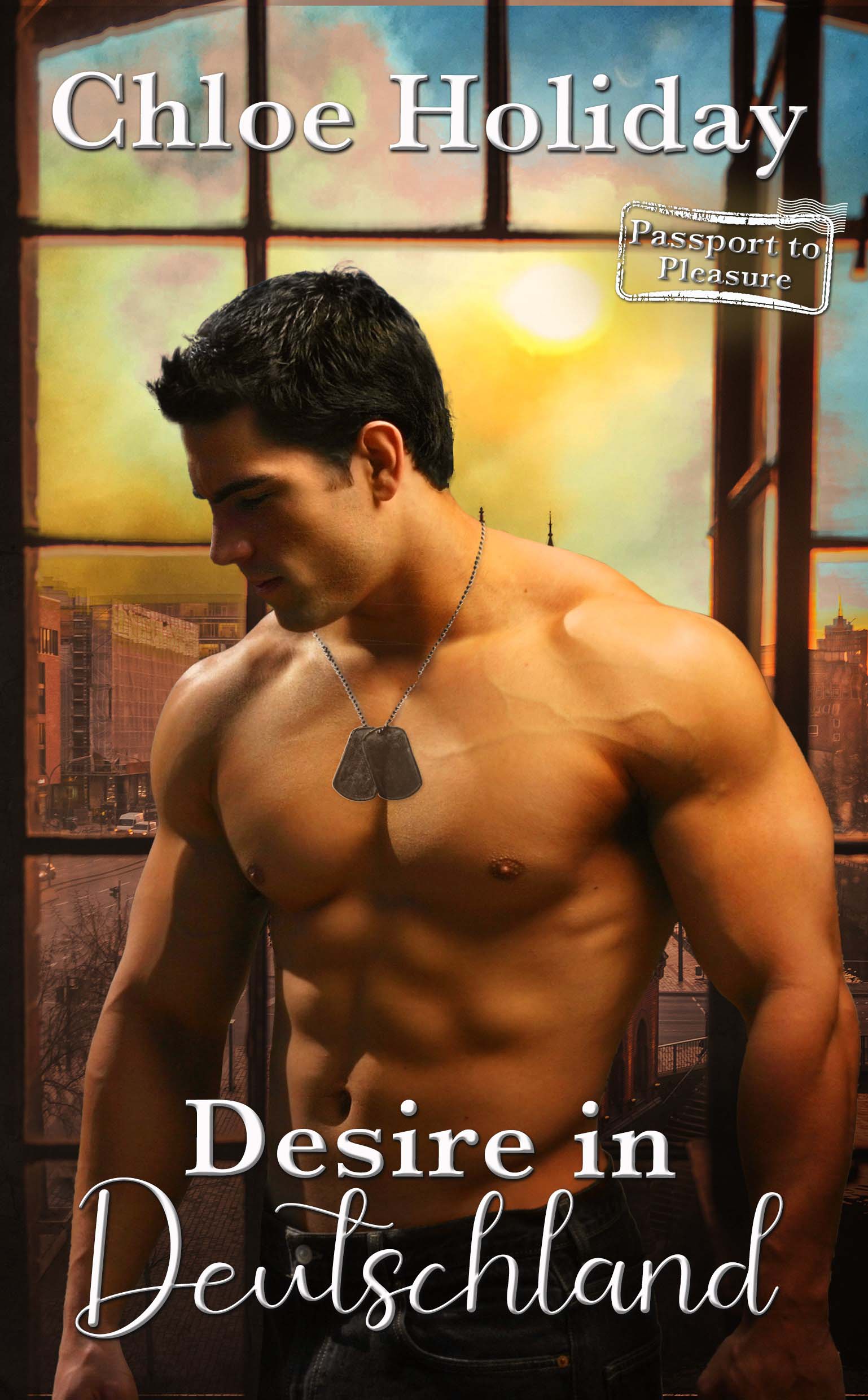 Chloe Holiday's erotic romance, Desire in Deutschland, is part of the Passport to Pleasure Series.