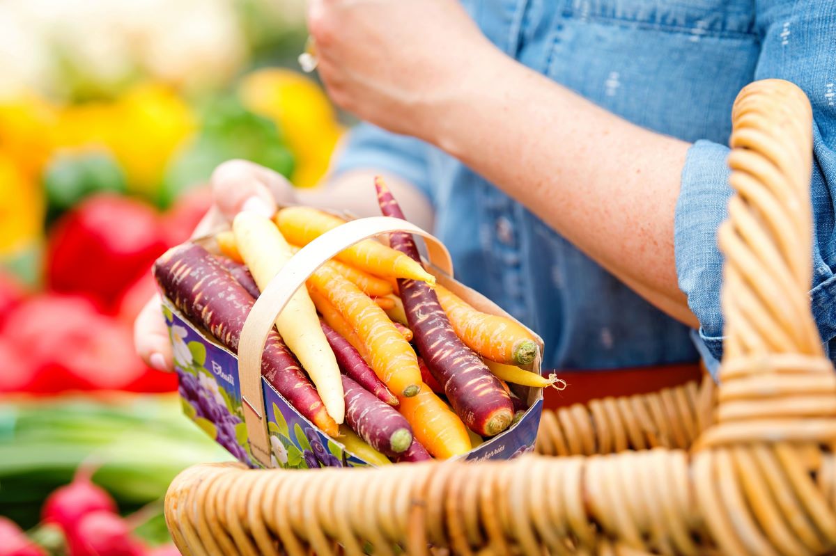 Shopping in Deutschland: get just enough for that day's supper!